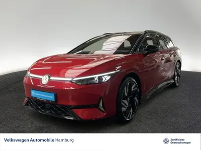 Gebraucht VW ID.7 GTX 250 kW (340 PS) 2025 Kings red metallic/schwarz Kombi