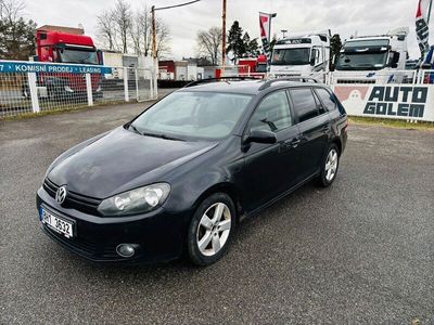 Gebraucht VW Golf VI Trendline 105 PS (77 kW) 2010 Schwarz Kleinwagen