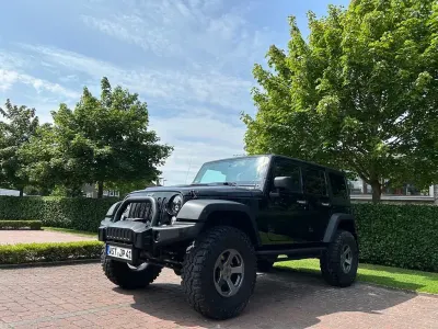 Usata Jeep Wrangler Unlimited Rubicon 200 CV (147 kW) 2014 Nero SUV