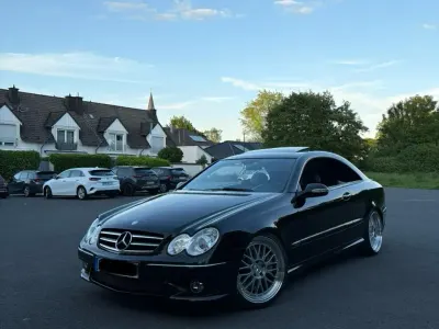 Gebraucht Mercedes CLK320 224 PS (164 kW) 2006 Schwarz Coupé
