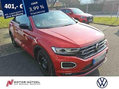 Gebraucht VW T-Roc Cabriolet R-line 150 PS (110 kW) 2022 Kings red metallic Cabrio