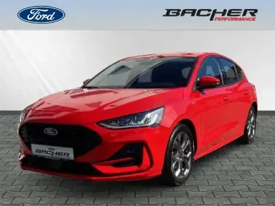 Brugt Ford Focus ST-Line 125 HK (91 kW) 2023 Rød Sedan