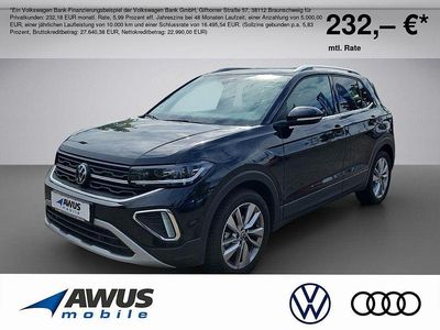 Gebraucht VW T-Cross Style 116 PS (85 kW) 2024 Deep black SUV