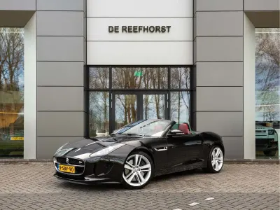 Używany Jaguar F-Type S 381 KM (280 kW) 2013 Czarny Kabriolet