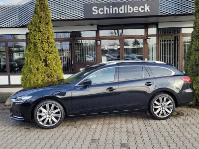 Gebraucht Mazda 6 Takumi-Line 194 PS (142 kW) 2023 Jet black (metallic) Kombi