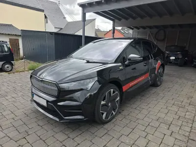 Gebraucht Skoda Enyaq iV RS 219 kW (299 PS) 2023 Schwarz SUV