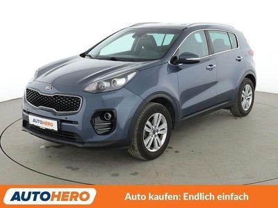 Gebraucht Kia Sportage DREAM-TEAM Edition 132 PS (97 kW) 2018 Blau SUV