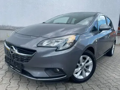 Gebraucht Opel Corsa drive 90 PS (66 kW) 2016 Karbon silber/shiny grey (m2) Kleinwagen