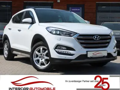 Używany Hyundai Tucson Premium 177 KM (130 kW) 2017 Biały SUV