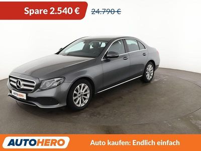 Gebraucht Mercedes E200 Avantgarde 150 PS (110 kW) 2018 Grau Limousine