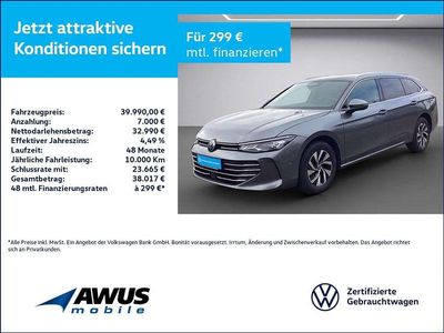 Gebraucht VW Passat Business 150 PS (110 kW) 2025 Grau Kombi
