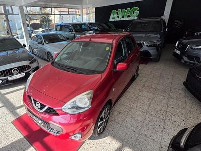 Gebraucht Nissan Micra Acenta 80 PS (58 kW) 2015 Rot Kleinwagen