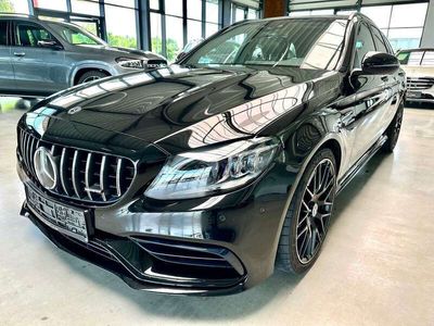 gebraucht Mercedes C63 AMG AMG T Night/Dist+/Pano/Keyless/Kamera/SOFORT/LED