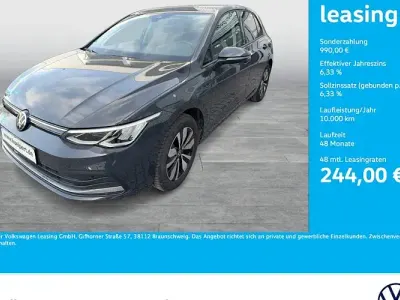 Gebraucht VW Golf VIII Move 110 PS (80 kW) 2024 Grau Limousine