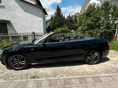 Gebraucht Audi A5 Cabriolet S-Line 249 PS (183 kW) 2015 Schwarz Cabrio
