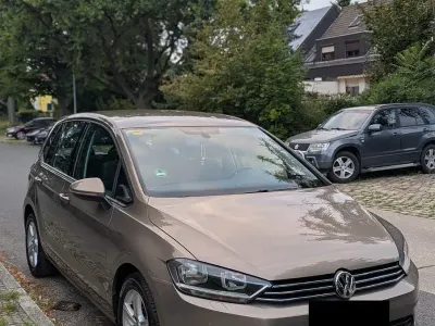 Gebraucht VW Golf Sportsvan 110 PS (80 kW) 2014 Beige Van / Kleinbus
