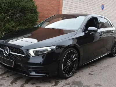 Używany Mercedes A250 AMG 224 KM (164 kW) 2019 Czarny Sedan/Limuzyna