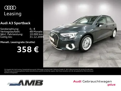 Gebraucht Audi A3 Sportback e-tron Advanced Plus 204 PS (150 kW) 2024 Manhattangrau metallic Kleinwagen