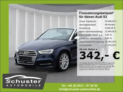 Używany Audi S3 Cabriolet Sport 310 KM (228 kW) 2018 Niebieski Kabriolet