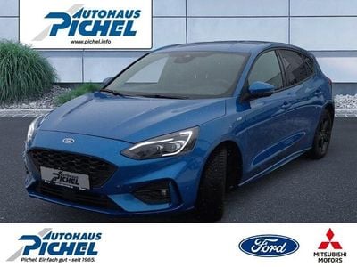 Blau Gebraucht 2022 Ford Focus ST-Line X Limousine | 19.930 € (Fairer Preis)