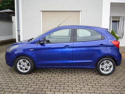 Gebraucht Ford Ka Plus Cool & Sound Edition 86 PS (63 kW) 2017 Blau Kleinwagen