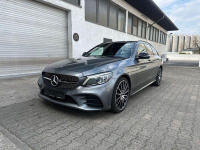 Second-hand Mercedes C220 AMG line 194 CP (142 kW) 2020 Gri Break