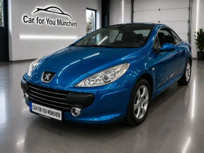 Gebraucht Peugeot 307 CC Tendance 140 PS (102 kW) 2006 Blau Cabrio