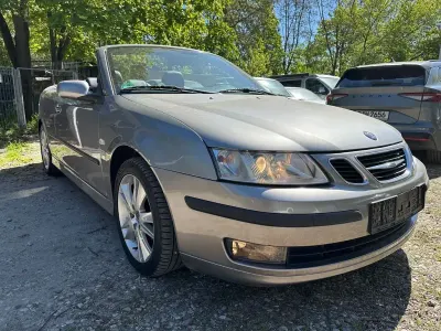 Usata Saab 9-3 Cabriolet Vector 150 CV (110 kW) 2007 Grigio Cabrio