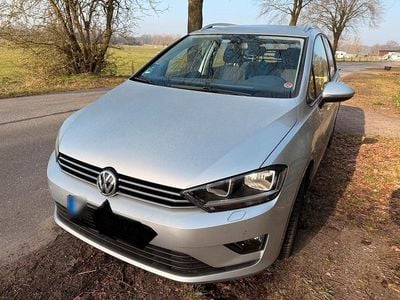 Gebraucht VW Golf Sportsvan 126 PS (92 kW) 2014 Silber Van / Kleinbus
