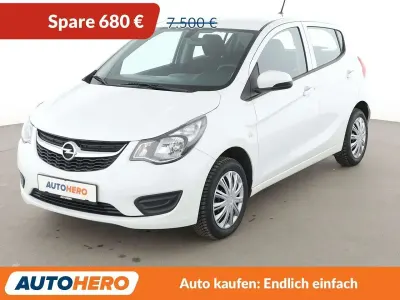 Gebraucht Opel Karl Edition 75 PS (55 kW) 2016 Weiß Kleinwagen