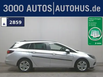 Usata Opel Astra Edition 122 CV (89 kW) 2020 Argento Station wagon