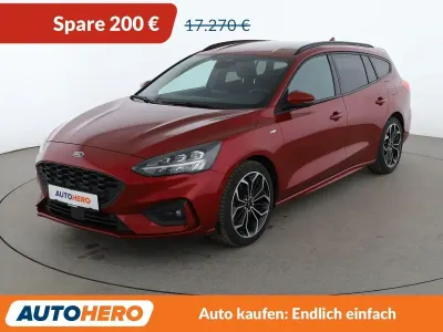 Brugt Ford Focus ST-Line 150 HK (110 kW) 2020 Rød Stationcar