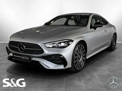 Brugt Mercedes CLE450 AMG 381 HK (280 kW) 2025 Sølv Coupe