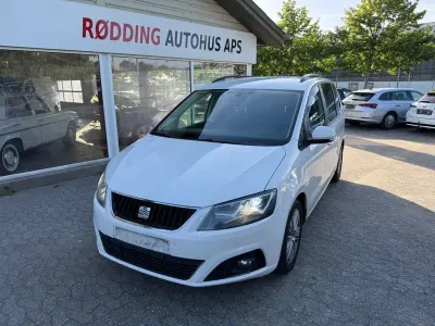 Gebraucht Seat Alhambra Style 140 PS (102 kW) 2011 Weiß Van / Kleinbus