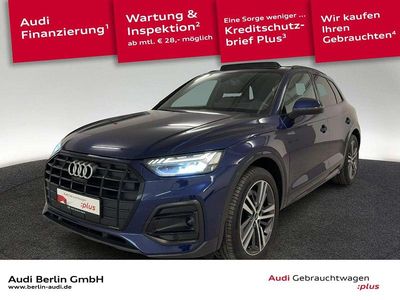 Gebraucht Audi Q5 Advanced Plus 163 PS (119 kW) 2021 Navarrablau metallic SUV