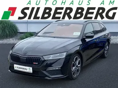 Gebraucht Skoda Octavia RS 200 PS (147 kW) 2022 Cerna magic/black magic Kombi