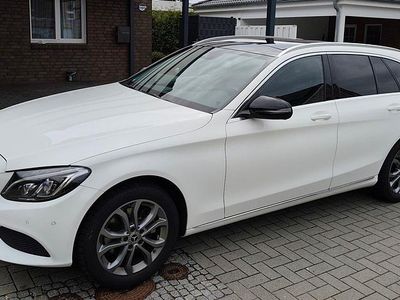 Usata Mercedes C200 Avantgarde 184 CV (135 kW) 2017 Bianco Station wagon