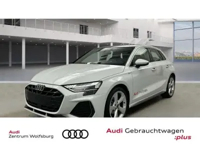 Brugt Audi A3 S-Line 150 HK (110 kW) 2025 Hvid Sedan