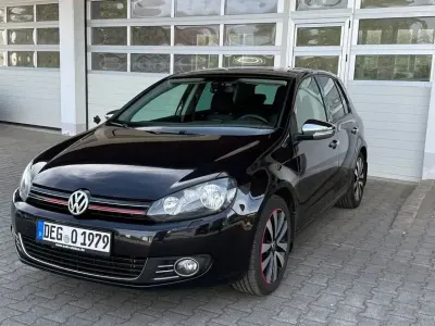 Gebraucht VW Golf VI Style 140 PS (102 kW) 2011 Schwarz Kleinwagen