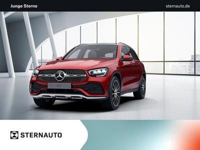 Manufaktur lack manufaktur hyazinthrot metallic Gebraucht 2022 Mercedes GLC200 AMG line SUV | 39.990 € (Guter Preis)