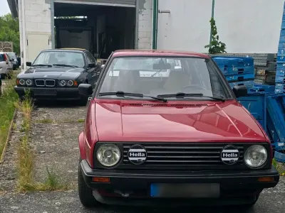 Gebraucht VW Golf II 55 PS (40 kW) 1991 Rot Kleinwagen
