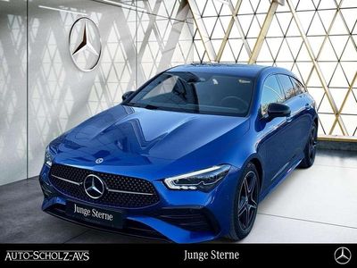 Metalliclack spektralblau Gebraucht 2025 Mercedes CLA200 Shooting Brake AMG Kombi | 34.690 € (Fairer Preis)