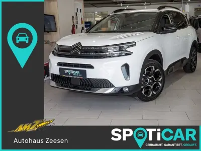 Gebraucht Citroën C5 Aircross PureTech 131 PS (96 kW) 2023 Polarweiß (uni) SUV