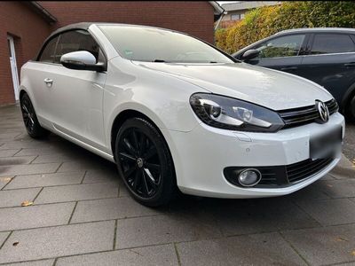 gebraucht VW Golf Cabriolet 6 2.0 TDI Vollausstaung Wenig KM