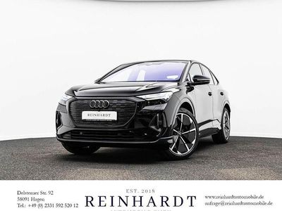 Mythosschwarz metallic Gebraucht 2024 Audi Q4 Sportback e-tron S-Line SUV | 46.830 € (Teuer)