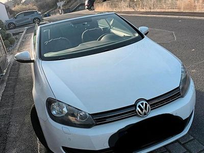 Gebraucht VW Golf 105 PS (77 kW) 2011 Weiß Cabrio