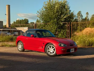 Gebraucht Suzuki Cappuccino 64 PS (47 kW) 1994 Rot Cabrio