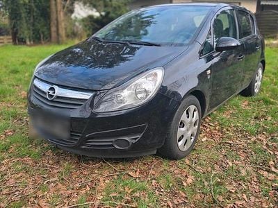 Gebraucht Opel Corsa 87 PS (63 kW) 2010 Schwarz Kleinwagen