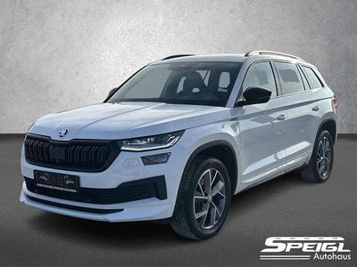 Weiß Gebraucht 2022 Skoda Kodiaq SportLine SUV | 32.490 € (Fairer Preis)