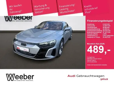 Gebraucht Audi e-tron GT quattro Ambiente 350 kW (476 PS) 2023 Florettsilber (metallic) Limousine